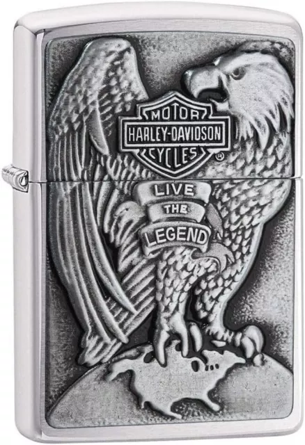 Briquet Coupe-Vent Rechargeable Zippo HD 'Live The Legend'200Hd.H231 Homme