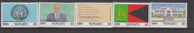 Vanuatu - 10th Anniversary of Independence Issue (Set MNH) 1990 (CV $9)
