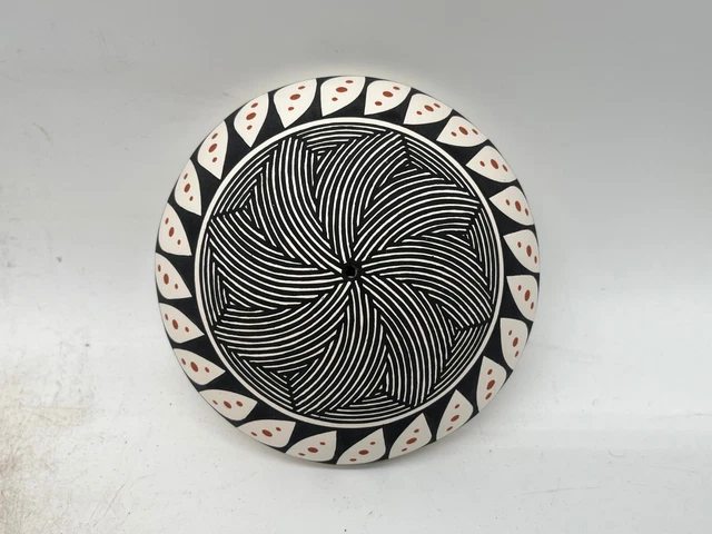 NATIVE AMERICAN ACOMA Pottery Seed Bowl Alicia Chino $88.00 - PicClick