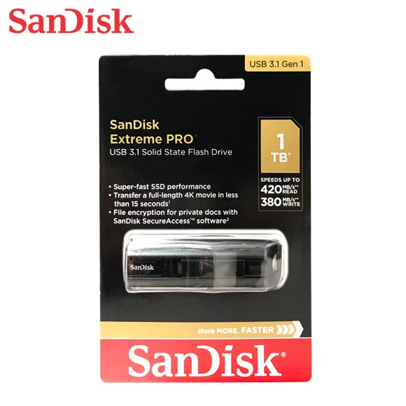 Sandisk Extreme Pro Portable SSD v2 de 4To USB-C - Disques SSD