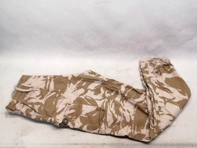 Original British army pants desert DP field troops combat windproof BDU trousers