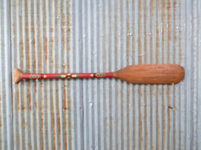 35+3/4 inch Native American Wood Oar Canoe Kayak Boat Paddle Row (OAR406B)