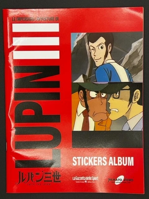 ALBUM VUOTO LE IMPERDIBILI AVVENTURE DI LUPIN III La Gazzetta dello