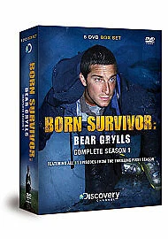 Bear Grylls: Born Survivor - Complete Season One DVD (2010) Bear Grylls cert E