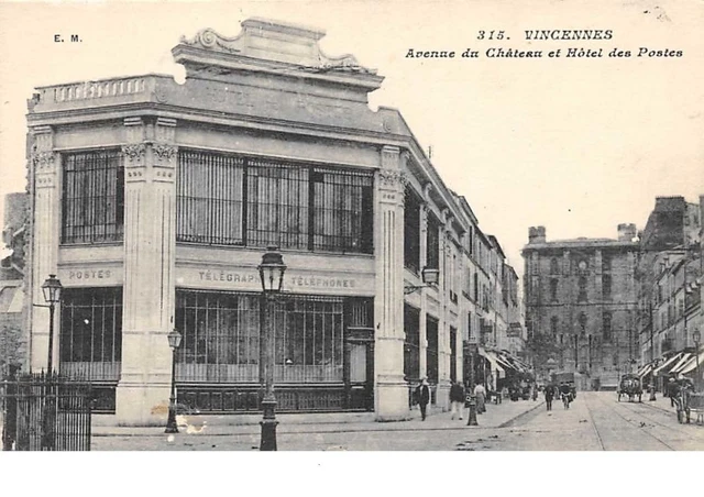 94     .     n° 201775      .      VINCENNES   .    AVENUE DU CHATEAU ET HOTEL