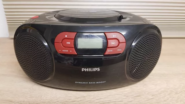 Radio CD Portátil PHILIPS AZ2345/12 Color USB R1.