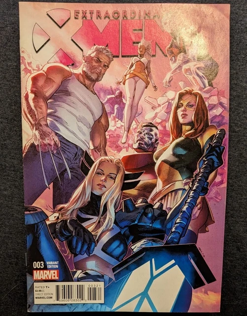 Extraordinary X-Men 3 Clay Mann Incentive Variant (2015, Marvel Comics)