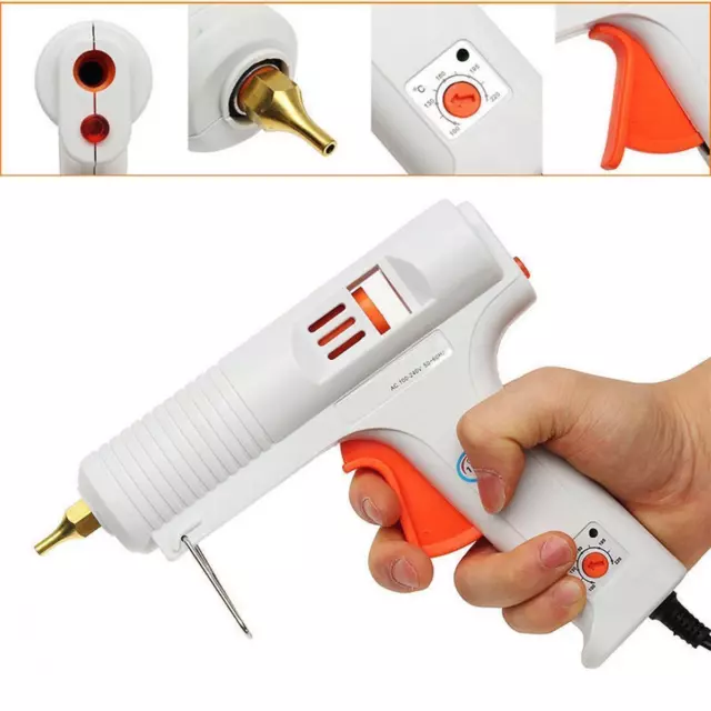 110W Adjustable Temperature Professional Hot Melt Glue Gun 100V-240V Repair Tool