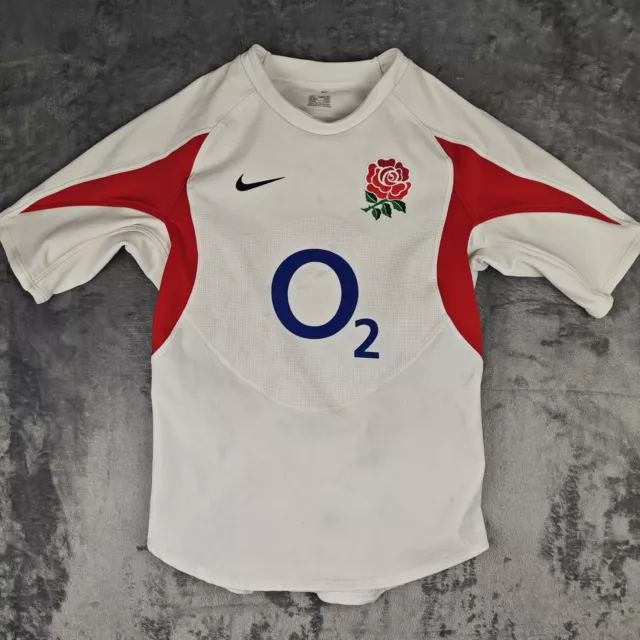 England 2005/2006/2007 Home Rugby Union Shirt Rare Player Issue Nike L Large