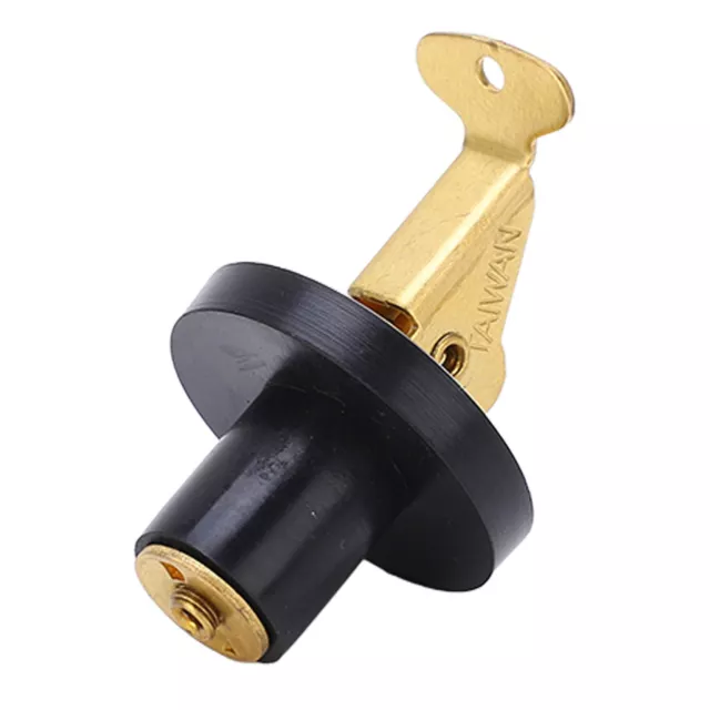 Dia 1/2in 19mm Compression Drain Plug Brass Screw Type Rubber Seal Boat Yacht M♬