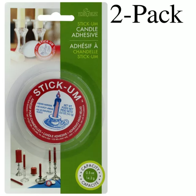 New Fox Run Candle Adhesive stick-um Candle Glue stickum stickem