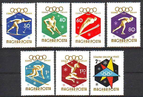 HUNGARY - 1960. Winter Olympic Games - MNH