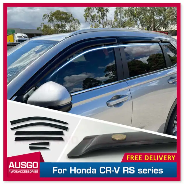 AUSGO Luxury Weather Shields for Honda CRV CR-V RS Series 2023-Onwards 6PCS