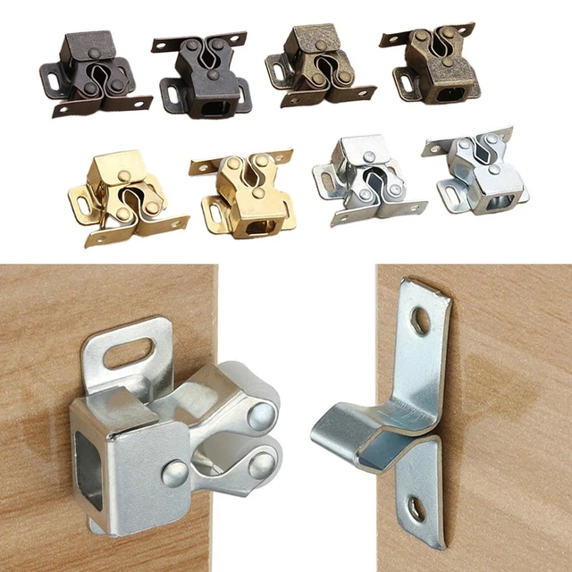 2*-Bantam Door Clips Wardrobe Cabinet Door Touch Beads Card Type Touch Beads US