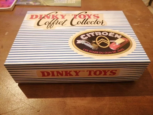 Coffret Collector Dinky Toys "Les Stars du quai de Javel" Citroën DS 19 et 2 CV