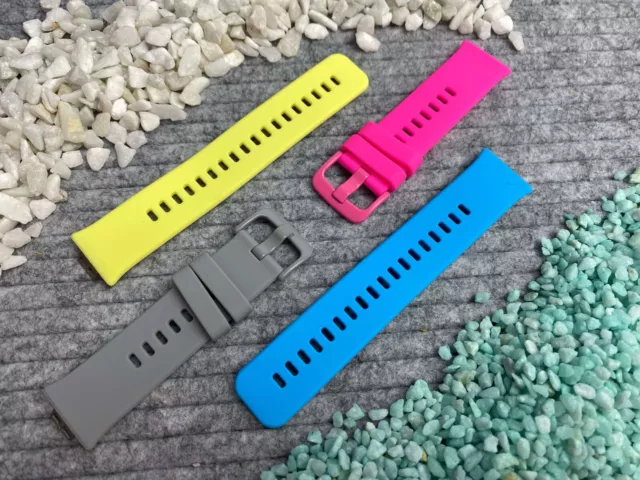 ✅ Silikon Armband passend Huawei Watch Fit 1 & SE neu bunt guter Tragekomfort