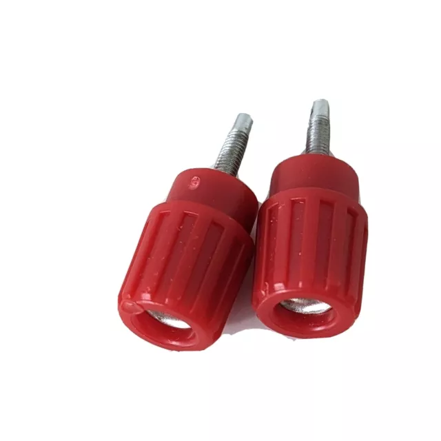 Replacement PARTS for Pyle PT8050ch Speaker Output Red Knobs Positive (2)