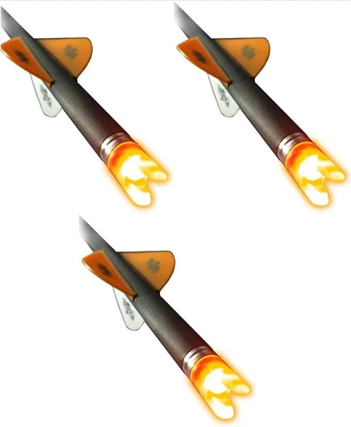 Ravin Crossbow Xbow Lighted Nocks Bolts Arrows Straightness Pack of 3..