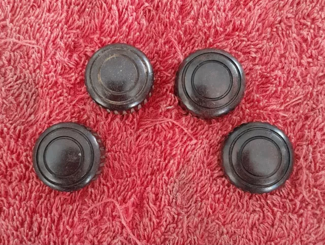 Vintage Radio Knobs  Set Of 4 Originals To Suit Kriesler  11/20 1948 . Ex Order