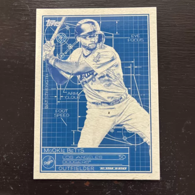 2024 TOPPS SB17 Mookie Betts, Los Angeles Dodgers Progetto