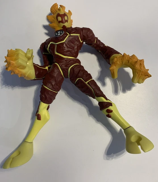 BEN 10 HEATBLAST EPIC ALIEN FIGURE TOY 13 INCH cartoon network