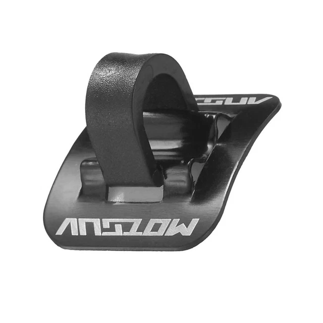 Lot De 6 Guides-Câbles Fixes Pour Freins De VTT - Riderace, Alliage D'Aluminium Et Plastique, Noir