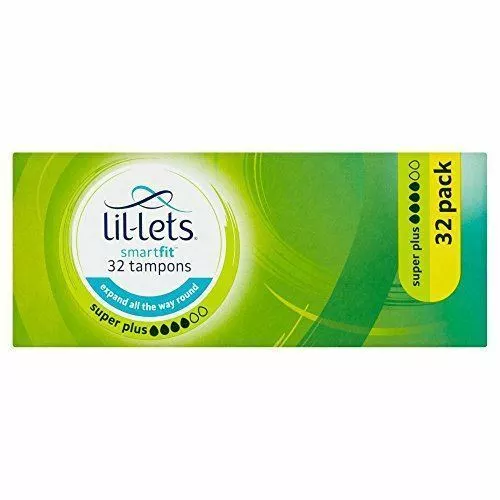 Lil-Lets Smartfit 32 Nicht-Applikator-Tampons Super Plus 32Er-Pack