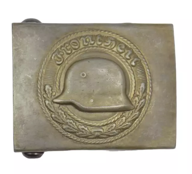 252 Ww1 Imperial German Frontheit Army Belt Buckle Replica