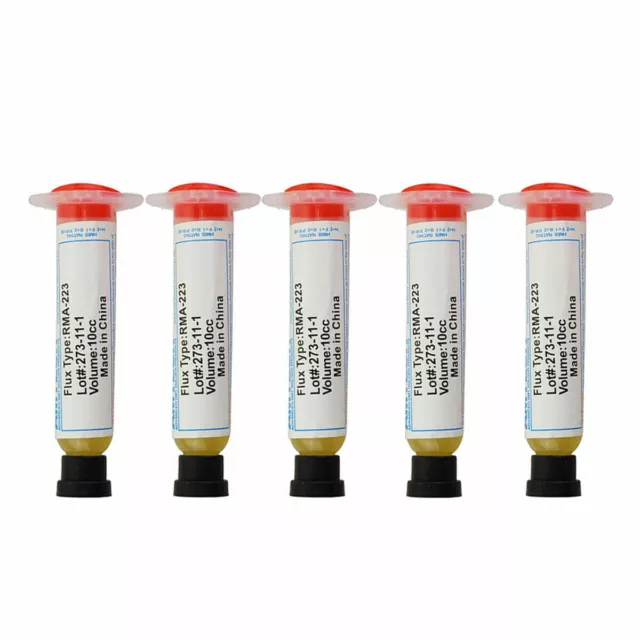 Industrial Solder Soldering Paste Flux Grease RMA-223 10cc Syringe Tube PCB BGA