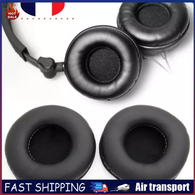 2pcs Earpads Ear Pads Protein Leather Headphones Cover for AKG K518 K518DJ K81 F