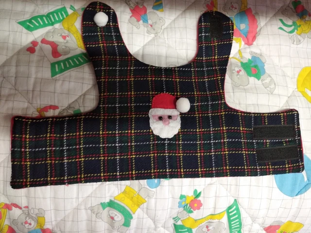 Vestito Per Cane Natale Abito Cane Natalizio Fatto A Mano Festa Tg XS