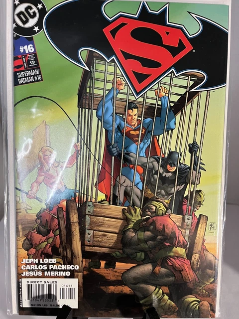 Superman / Batman #16 Feb 2005 Jeph Loeb Darkseid Jonah Hex Dc Nm Comic Book 1