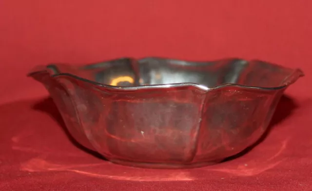 Vintage Hand Made Metal Bowl