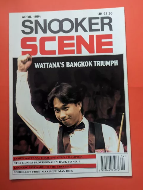Snooker Scene Magazine April 1994