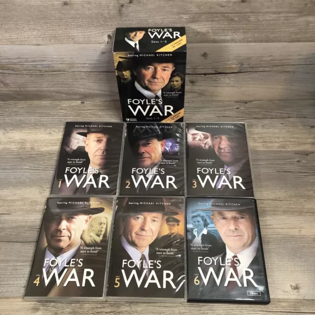 Foyle's War: Sets 1-6 From Dunkirk to VE Day DVD Set 1 2 3 4 5 6