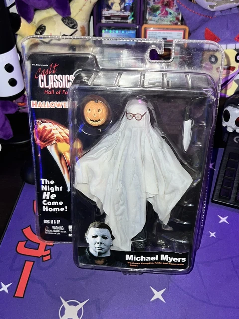 NECA Cult Classics HALLOWEEN MICHAEL MYERS GHOST BOB SHEET  RARE horror grail
