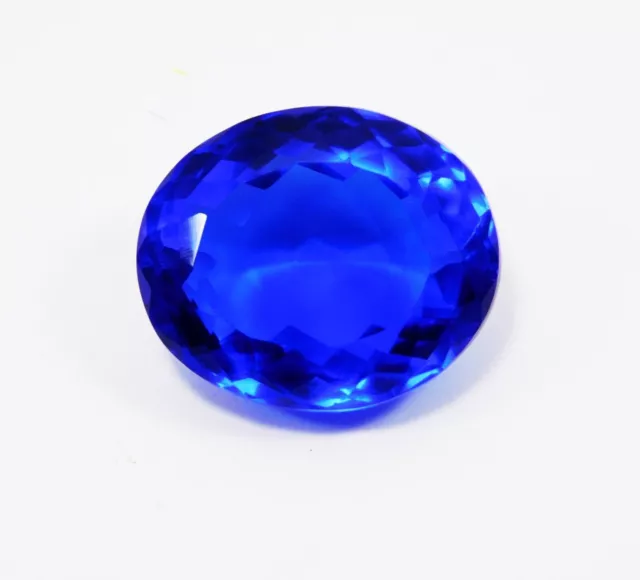 Naturel 122.40 Ct Taille Ovale Bleu Tanzanie Tanzanite Pierre Précieuse En...