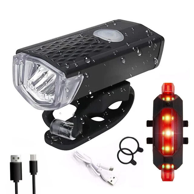Lumières De Vélo, Vélo Vélo Lumière Led Usb Rechargeable Cycle Avant Lumières De Vélo, Vélo Vélo Lumière Led Usb Rechargeable Cycle Avant