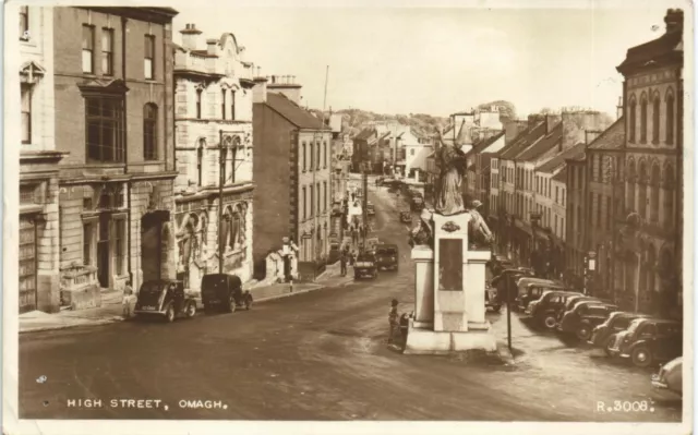 Omagh, Co. Tyrone. High Street # R.3008 by Valentine's.