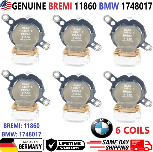 GENUINE BMW Ignition Coils For BMW 323i 325i 328i 330i 525i 528i 530i 540i M3 M5