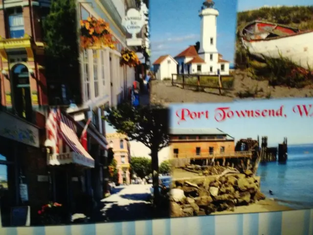 New Photo Post Card Historic  Port Townsend Washington