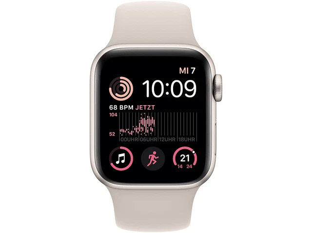 B2 APPLE SE GPS 40 STARL ALU W STARL SPORT REG Smartwatch,130 - 200 mm,Polastern