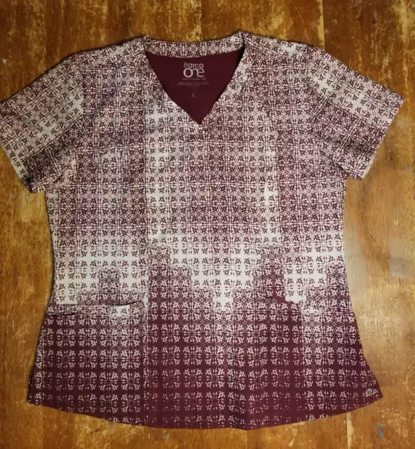 Women's Barco One Scrub Top Size Large 5107