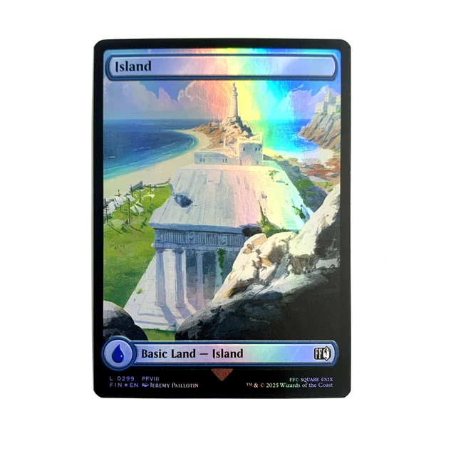 ISLAND - FULL Art Foil - Final Fantasy - FIN L 0299 $0.99 - PicClick CA ISLAND - FULL Art Foil - Final Fantasy - FIN L 0299 $0.99 - PicClick CA