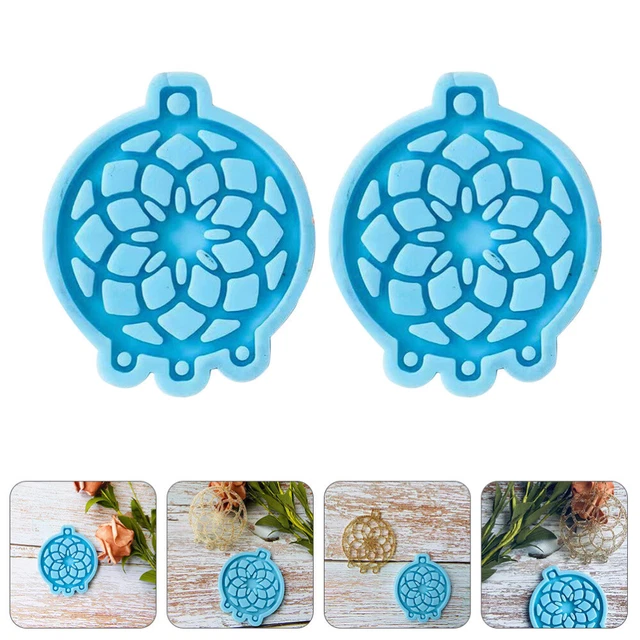 Silicone Molds Resin DIY Craft Keychain Pendants Keychain Mold Epoxy
