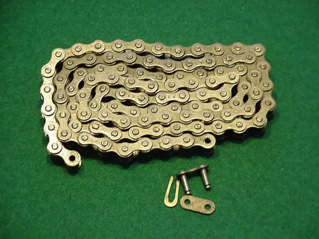 Go Kart Parts Gocart Minibike Roller Chain #41,  4Ft & 1 Conn. Link