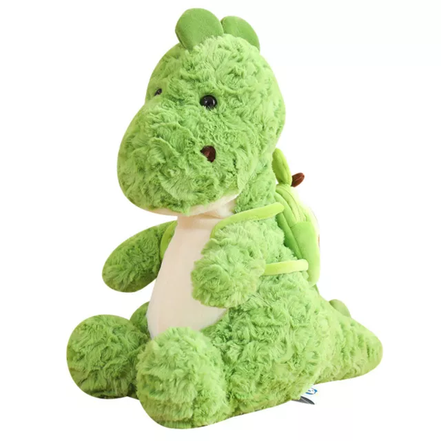 Cute Green Dinosaur Plush Pillow Stuffed Doll Lovely Soft Doll for Baby Kid Gift 3