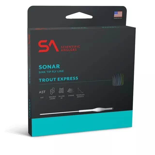 Scientific Anglers Sonar Trout Express Fly Line - 185gr (5-6wt) - NEW - 140874