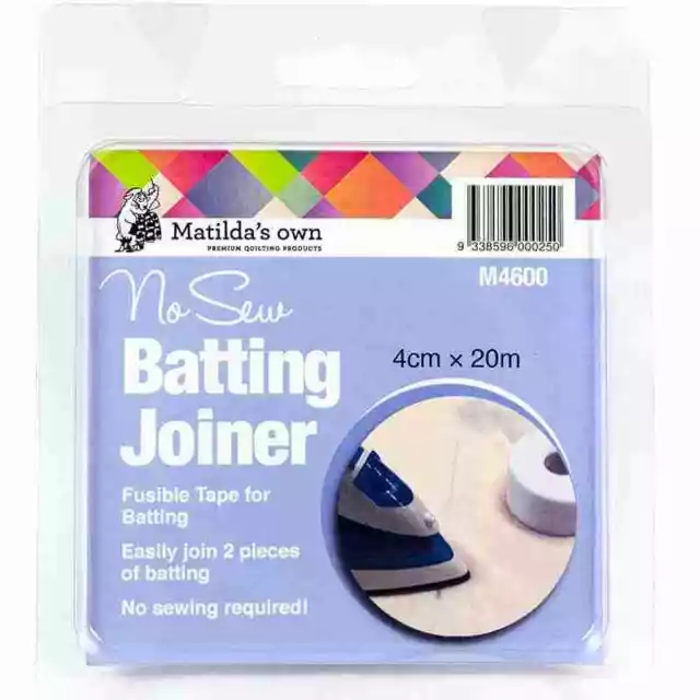 Matilda's own No Sew Batting Joiner