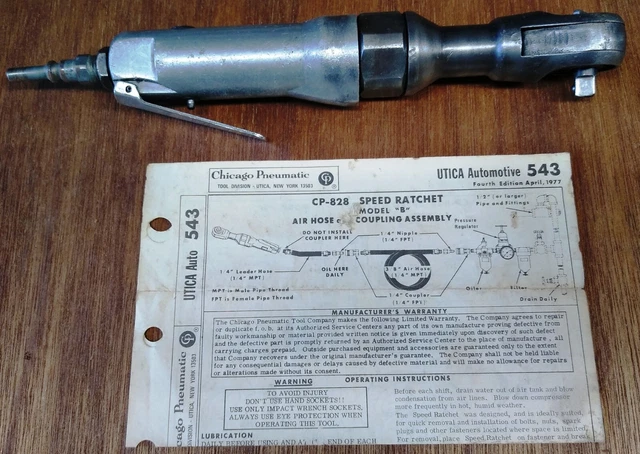 Chicago Pneumatic 3/8” Air Speed Ratchet Wrench CP-828